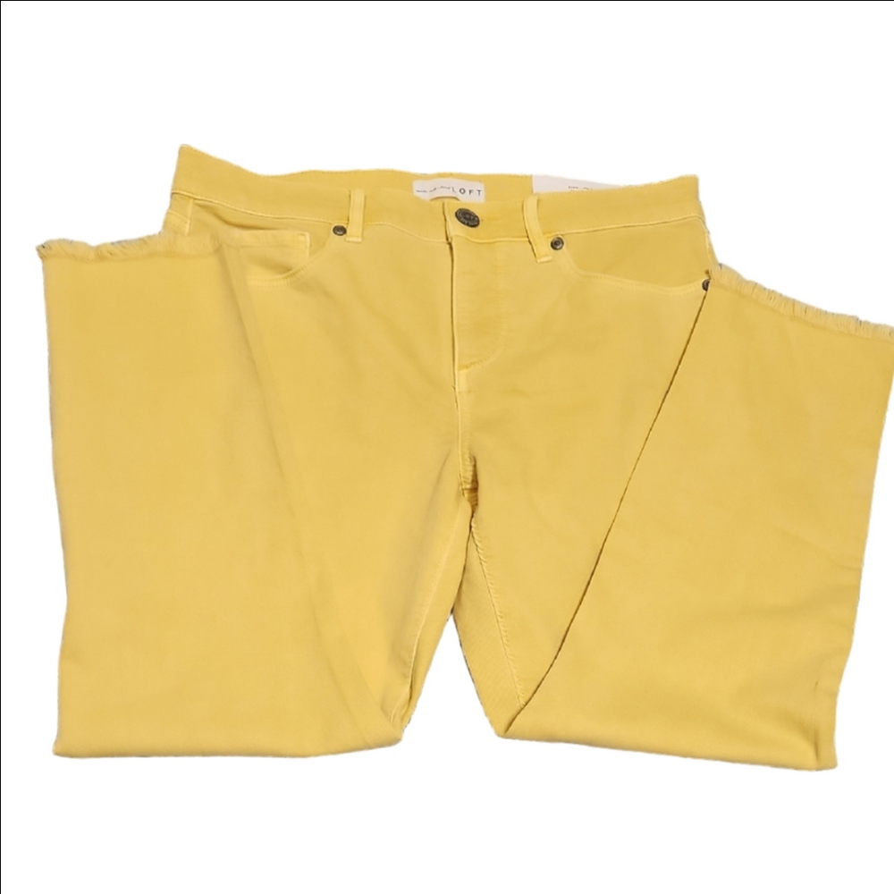 NWT LOFT Modern Skinny Crop Jeans Pants, Size 8P